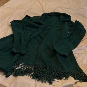 Lilly Pulitzer hunter green Cardigan Sweater